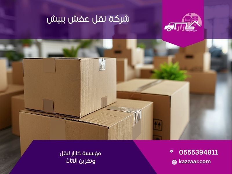 شركة نقل عفش ببيش